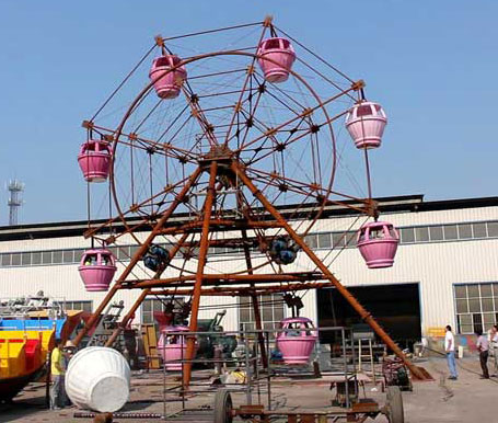 Quality small unfinished amusement ferris wheel