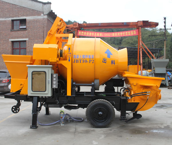 concrete mixer with pump for sale