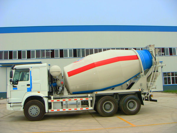 Concrete mixer truck