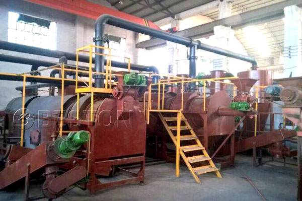 biomass charcoal machine