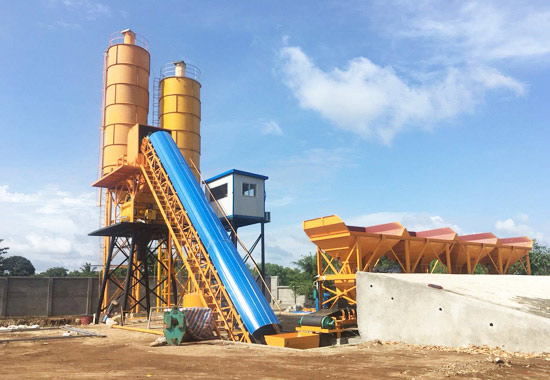 Central Mix Concrete Batch Plant