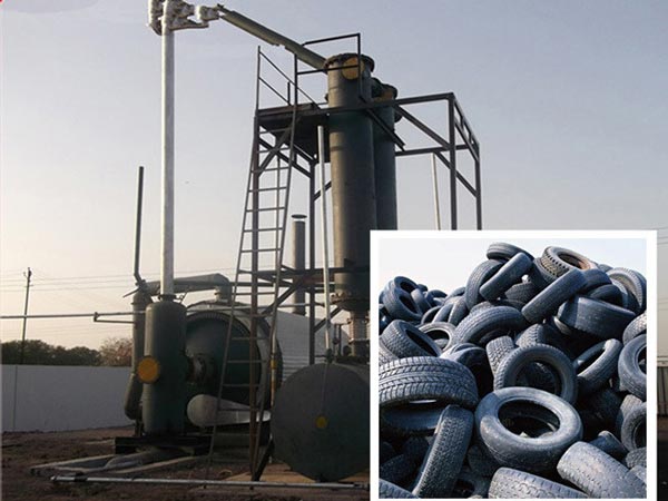 tire recycling pyrolysis plant in china