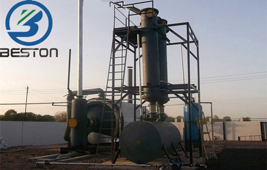waste tyre recycling pyrolysis-plant