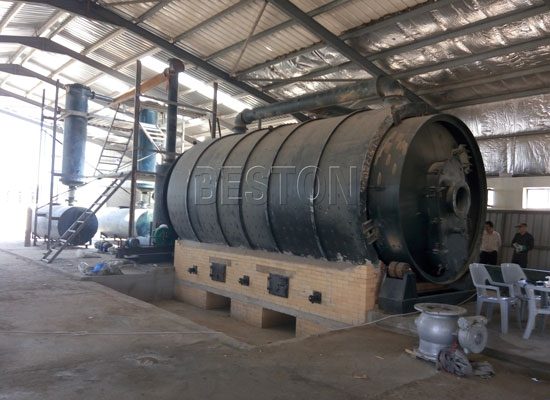 tyre recycling machinery