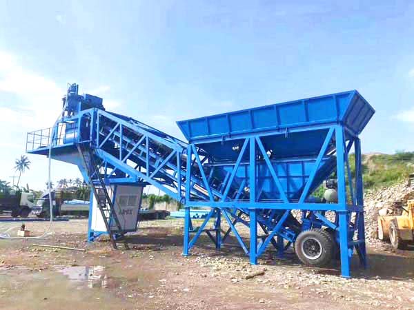 AJY-35 mobile concrete plant