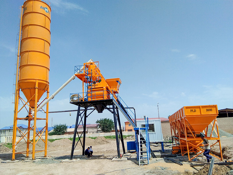 Stationary Concrete Batching Plant