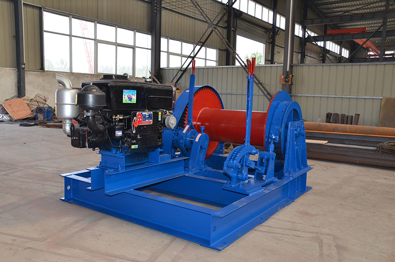 JKCL5T Diesel Construction Winch