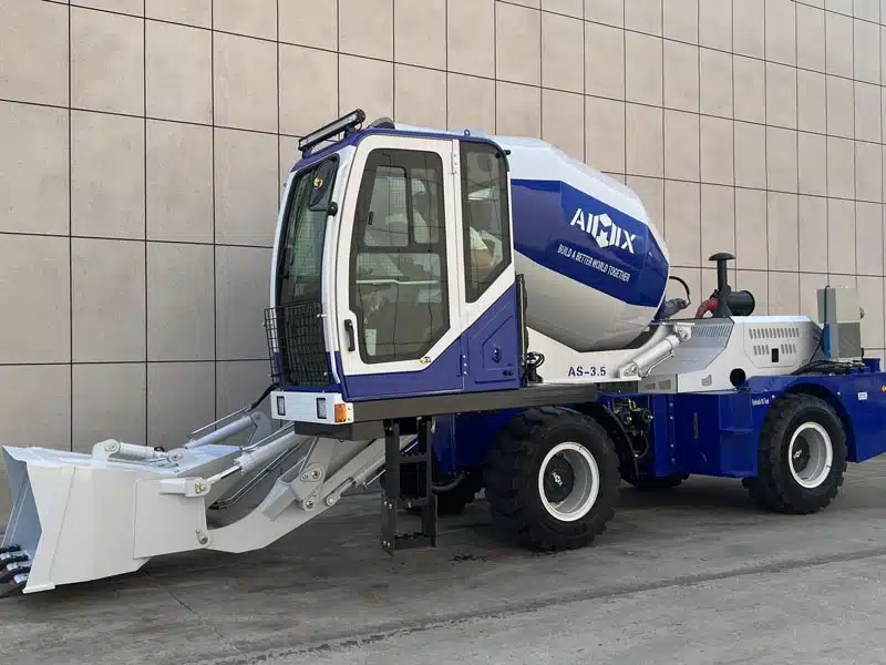 self loading mixer truck