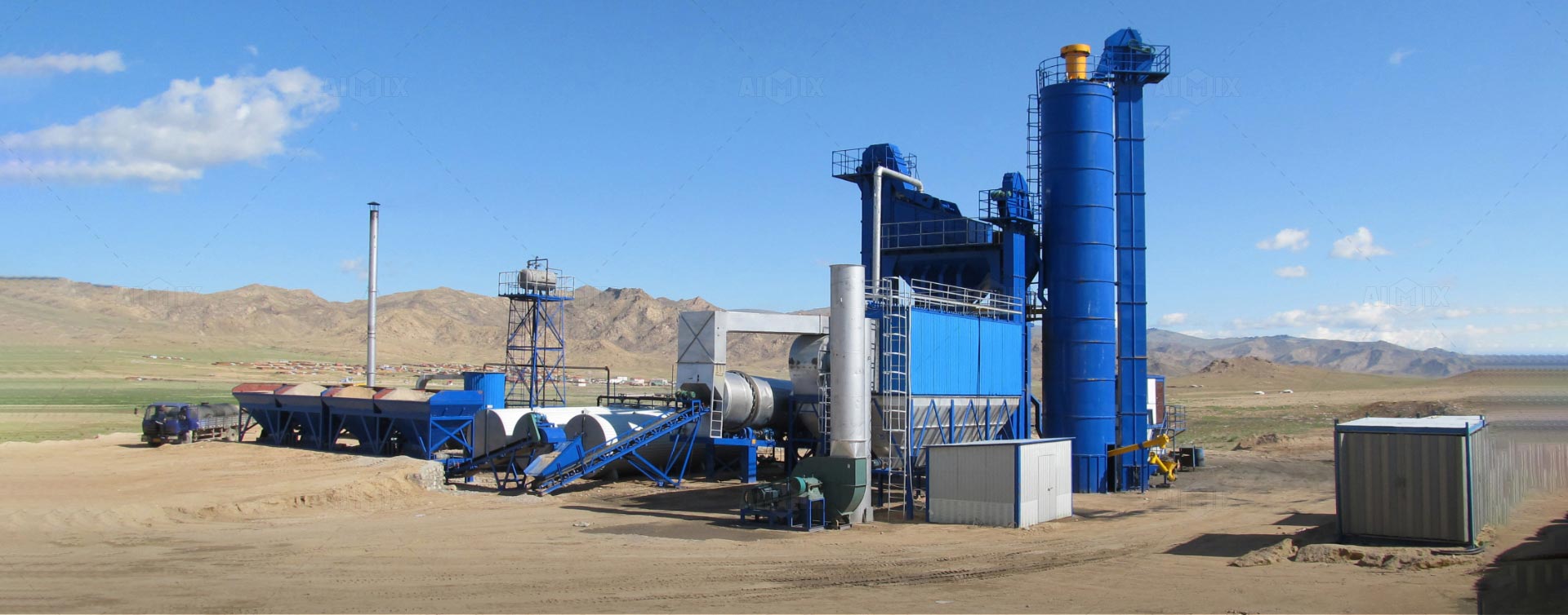 asphalt mixing plant in AIMIX