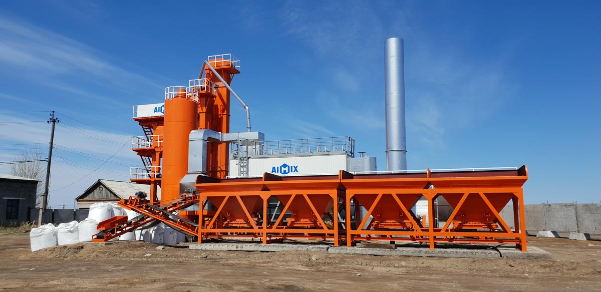 stationary series asphalt plants