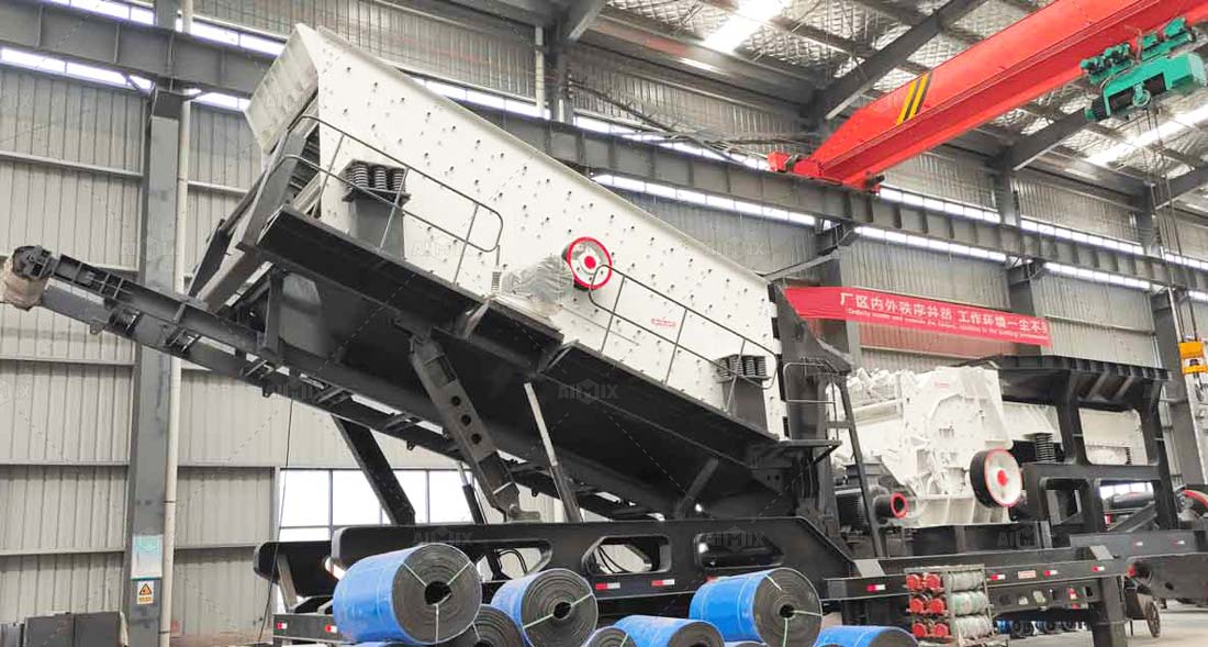 APY3-1010F impact concrete crusher mobile