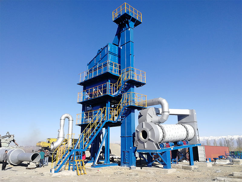 stationary asphalt mixing plants