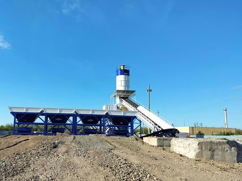concrete batching plant from aimix