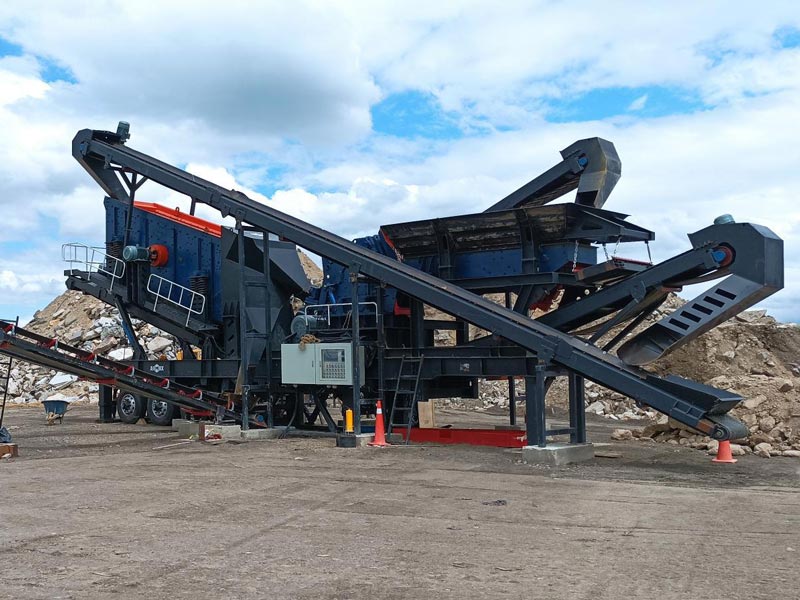 Mobile Stone Crusher Plant 50-260th